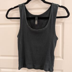 SKIMS Charcoal Gray Tank Top